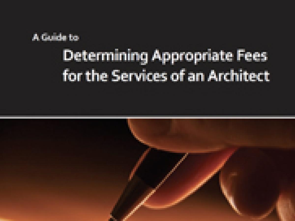 RAIC Guide to Determining Fees for Architectural Services