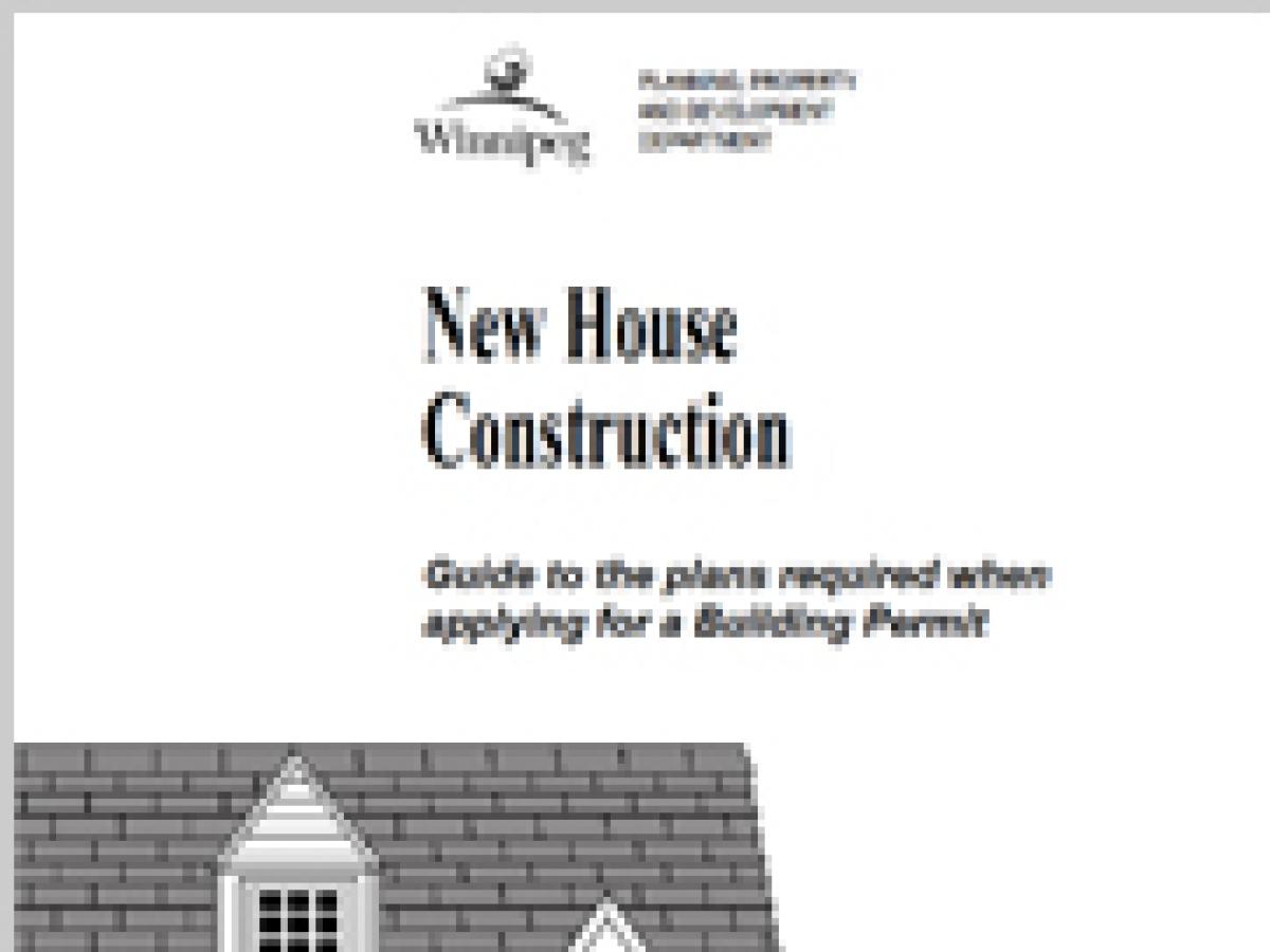 New House Construction Brochure