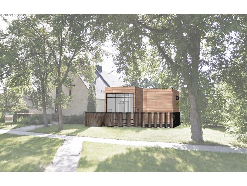 Rendering of Addition on Site
