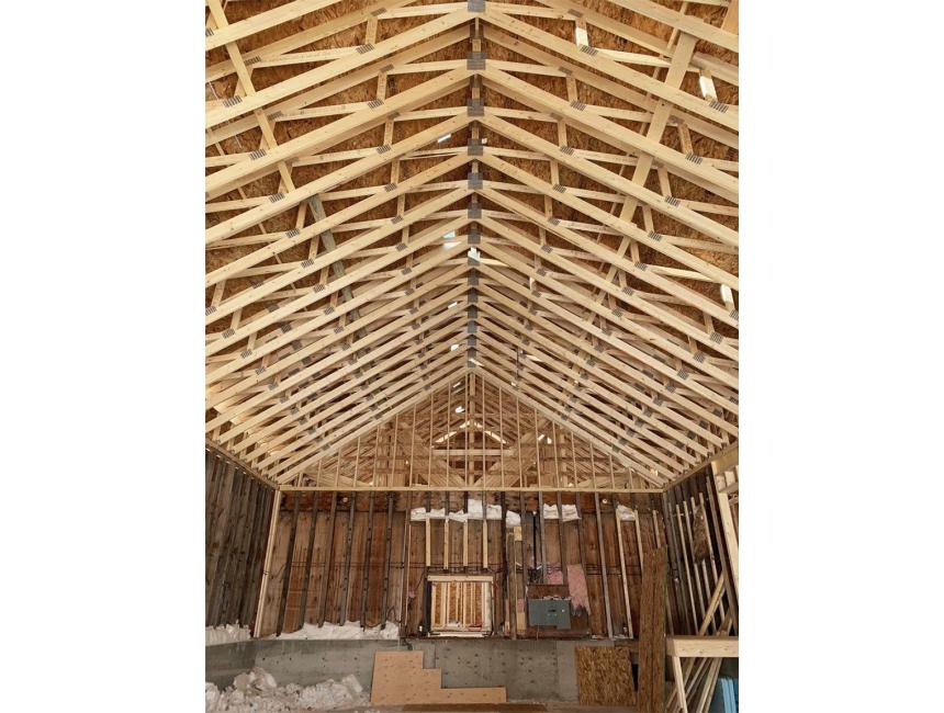 Roof During Construction